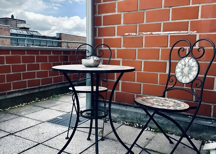 公寓 Stadtblick Terrasse & Cityblick *